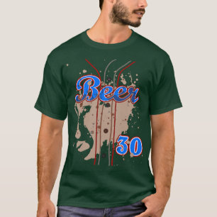 BEER 30 Bier Drinker Halloween Kostüm Tailgate Pa T-Shirt