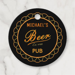 Beer Bottle Cap 18. oder 21. Geburtstag Gefallen T Geschenkanhänger