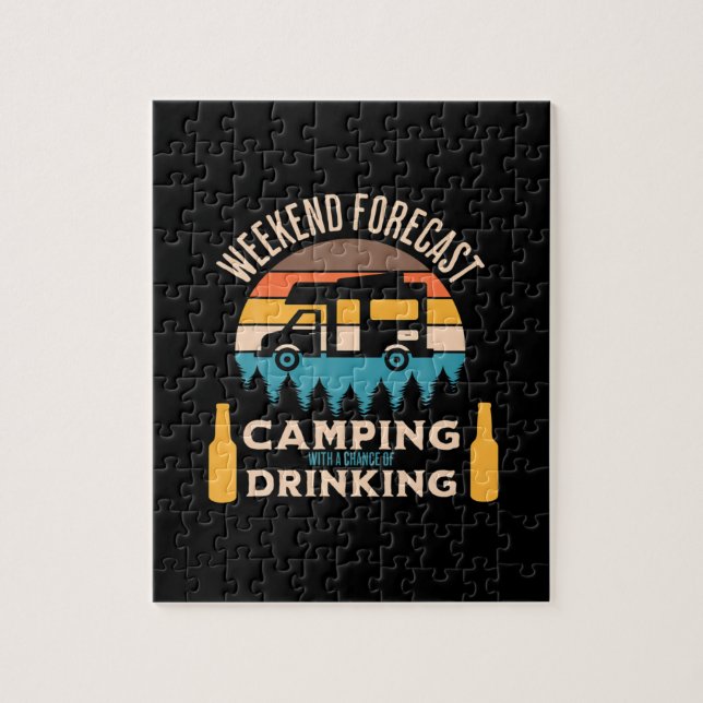 Beer Camping With Beer Birthday (Vertikal)