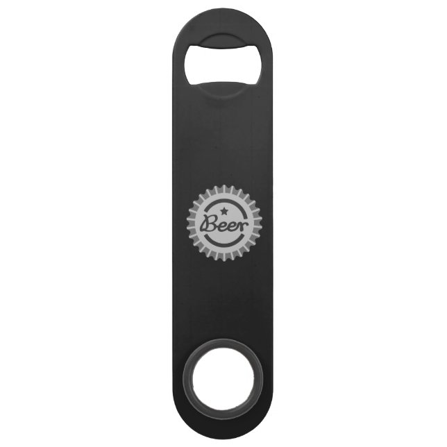 Beer Cap Steel Bottle Opener Speed Flaschenöffner (Vorderseite)