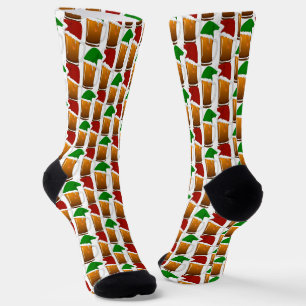 Beer Cheer Christmas Socken