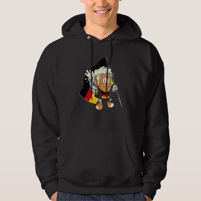 Beer fan of Germany Hoodie (Vorderseite)