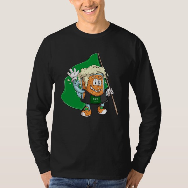 Beer fan of Saudi Arabia T-Shirt (Vorderseite)