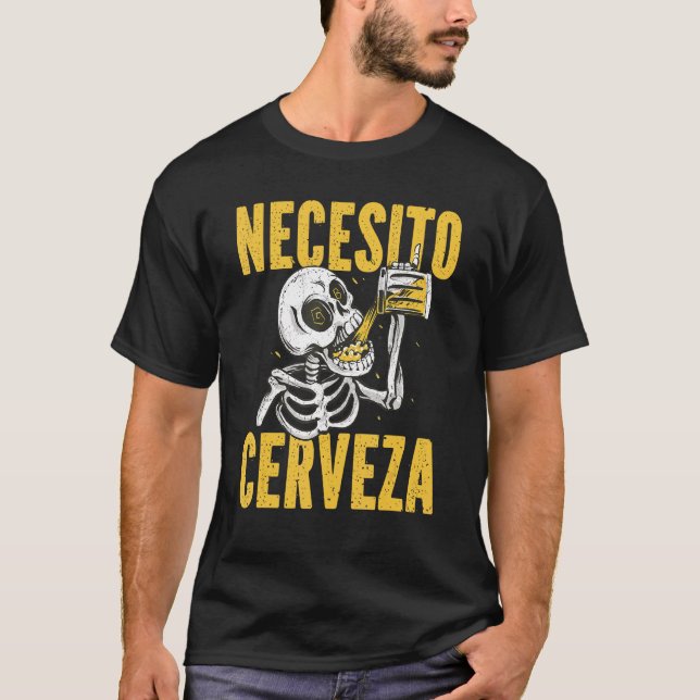 Beer in Spain T-Shirt (Vorderseite)
