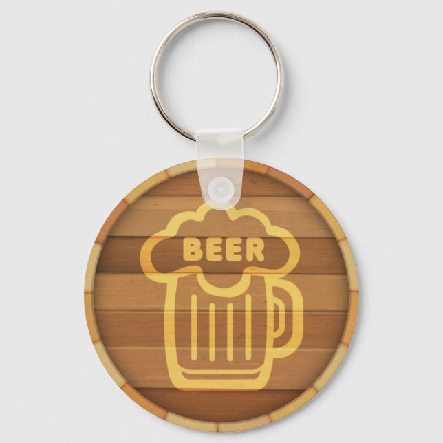 Beer Keg Schlüsselanhänger (Vorderseite)