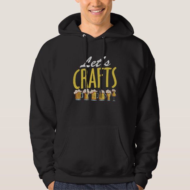 Beer  Let s Crafts Hoodie (Vorderseite)