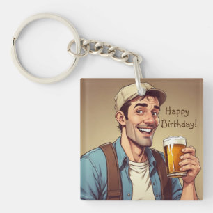 Beer Lover Birthday Schlüsselanhänger
