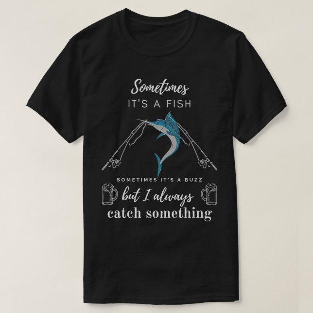 Beer Lover Funny Fish Fischerei Fischer Drink G T-Shirt (Design vorne)
