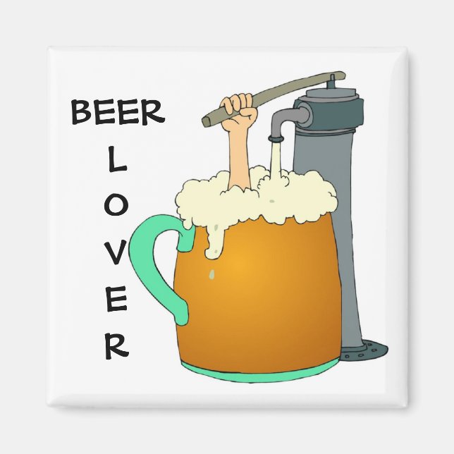 Beer Lover Magnet (Vorne)