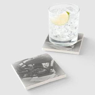 Beer Motorcycle Coaster 1 Steinuntersetzer