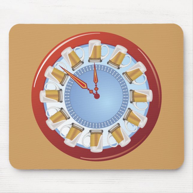 BEER O' Clock Mousepad (Vorne)
