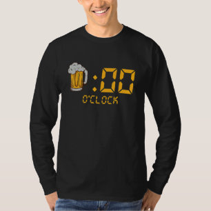 Beer O'clock Es ist Beer Time Beer Drinkers T-Shirt