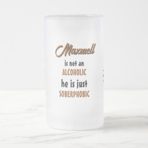 Beer Peacock Frosted Mug