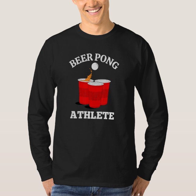 Beer Pong Athlete T-Shirt (Vorderseite)