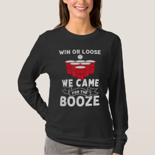Beer Pong für Beer Pong Team Player T-Shirt