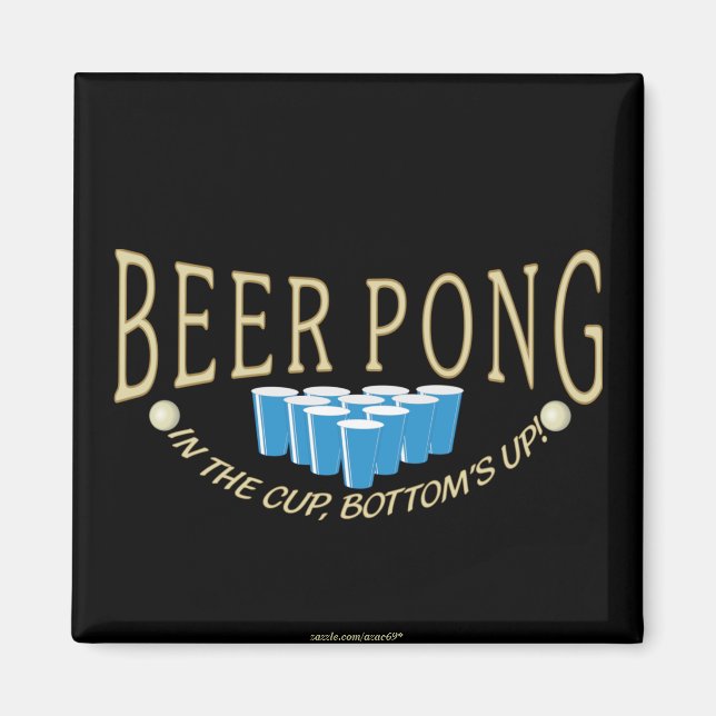 Beer Pong Magnet (Vorne)