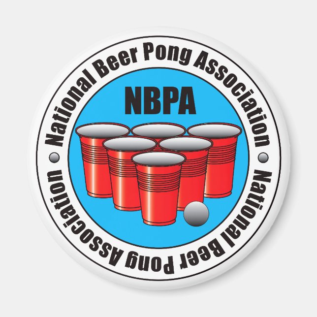 Beer Pong Magnet (Vorne)
