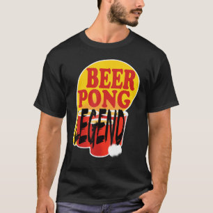 Beer Pong No Coffee Tournament Championship Team O T-Shirt