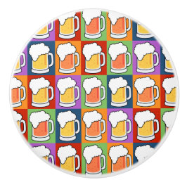 BEER Pop Art boutons & pulls