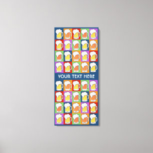 BEER Pop Art Sonderanfertigungen Leinwand