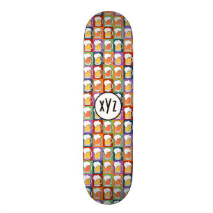 BEER Pop Kunsthandwerk Skateboard
