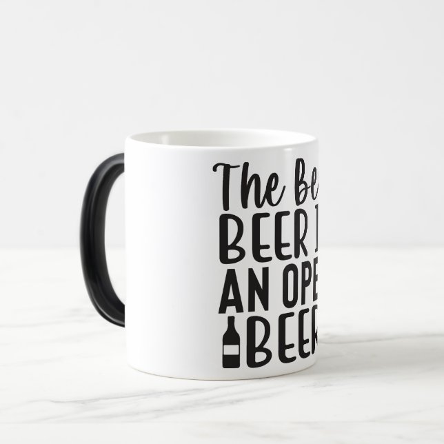 Beer Quotes Verwandlungstasse (Vorderseite Links)