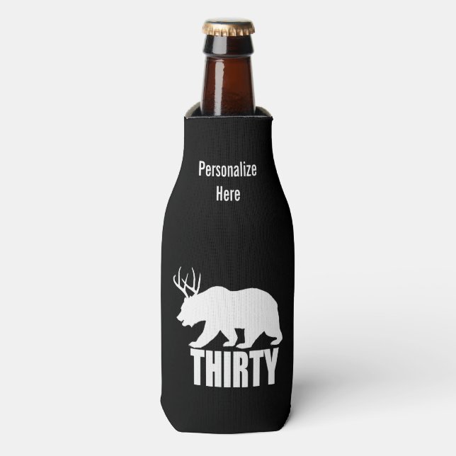 Beer Thirty Flasche Koozie Flaschenkühler (Flaschenvorderseite)