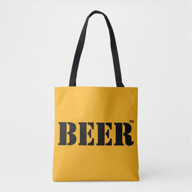 Beer Trademark Tote Bag Tasche (Vorderseite)