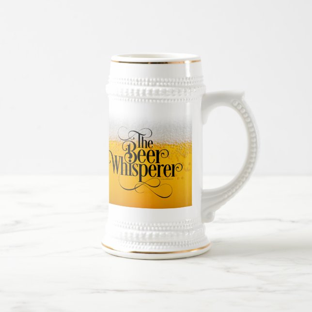 Beer Whisperer Beer Stein Bierglas (Rechts)
