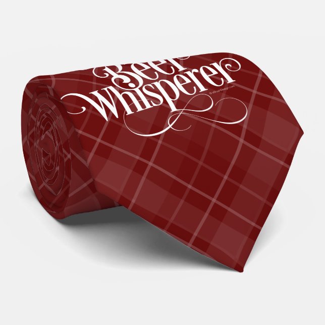 Beer Whisperer Neck Tie Krawatte (Gerollt)