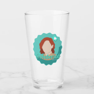 Beerbb Face Logo Pint Glass Glas