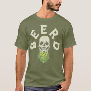 Beerd-Hop-Schädelbart für Bartbier T-Shirt