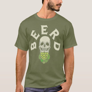 Beerd-Hop-Schädelbart für Bartbier T-Shirt