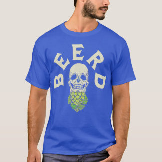 Beerd-Hop-Schädelbart für Bartbier T-Shirt