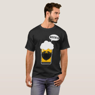Beer'd lustiger T - Shirt