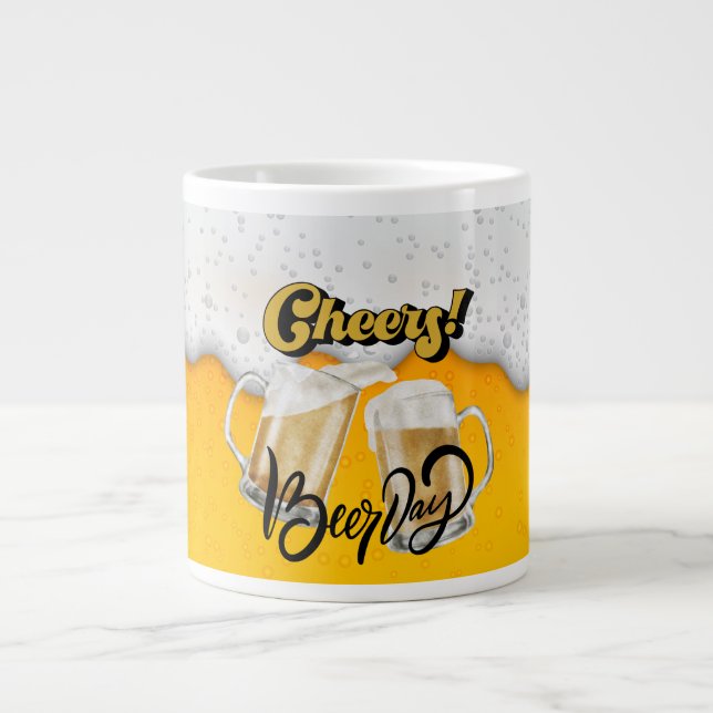 Beerday Jumbo-Tasse (Vorderseite)
