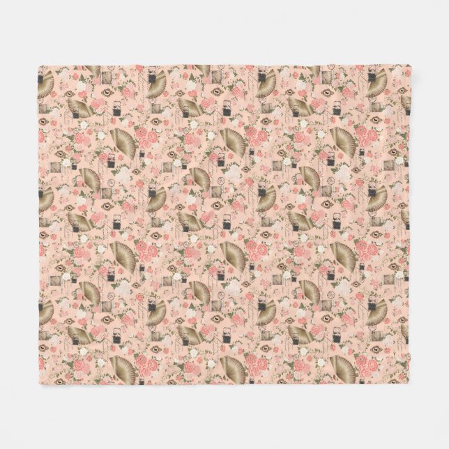 Beerdigte Anfänge Sherpa Blanket Fleecedecke (Vorderseite (Horizontal))