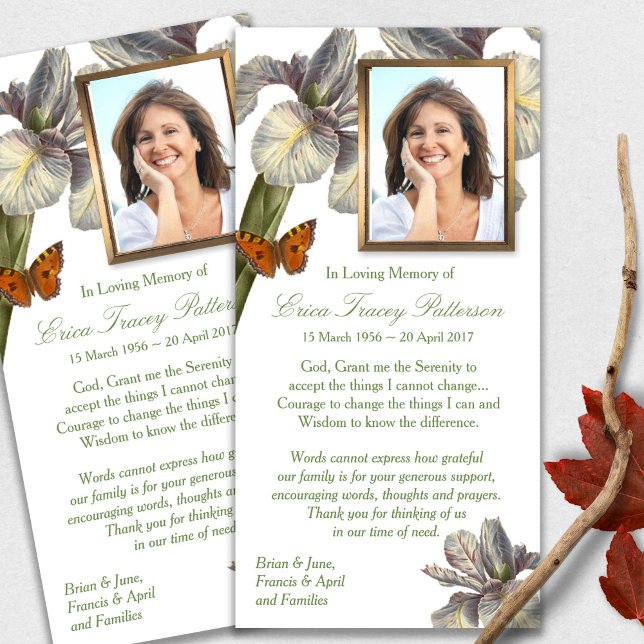 Beerdigung Dankeschön Karten | Cherish (funeral thank you cards, bereavement, elegant, simple, celebration of life, sympathy card)