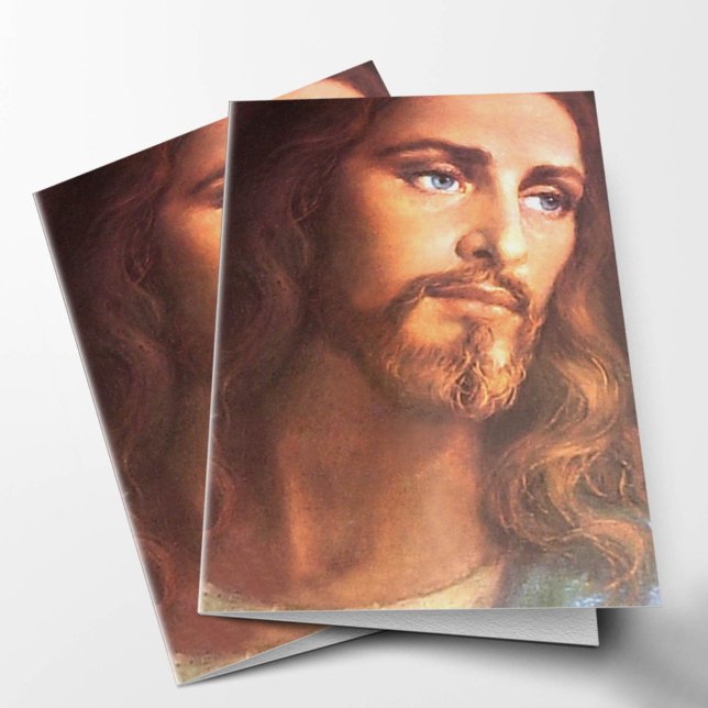 Beerdigung Dankeschön Karten | Christentum 1 (Christianity Jesus Sympathy Condolence Bereavement Catholic Religious Funeral Thank You Card)