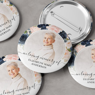 Beerdigung des Fotos der Gedächtnismarche mit ros Button