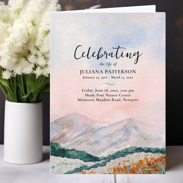 Beerdigung des Lebens auf dem Gebirgsfeld Programm (Von Creator hochgeladen)