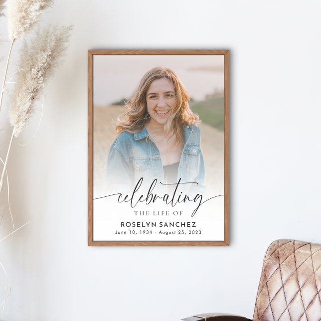 Beerdigung des Life Memorial Foto Poster (Von Creator hochgeladen)