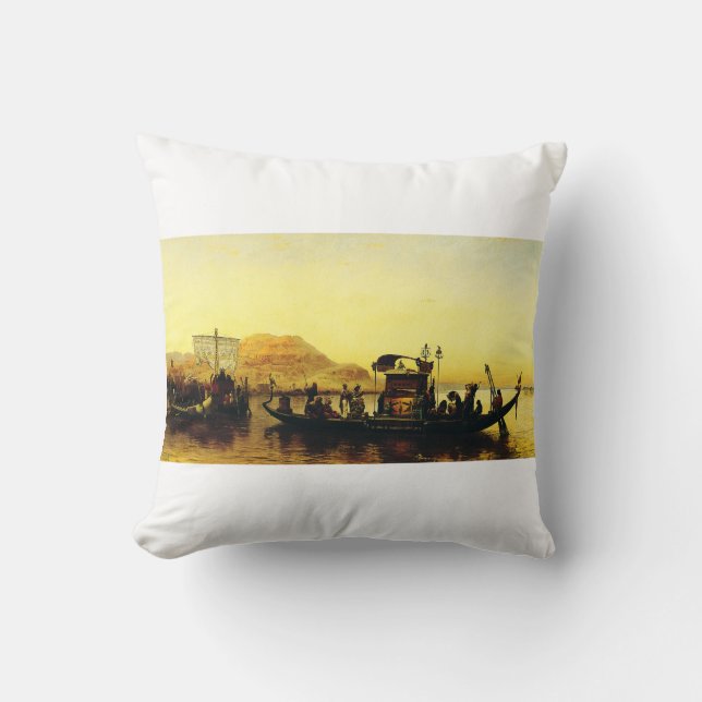 Beerdigung einer Mama am Nil durch Frederick Arthu Kissen (Vorderseite)