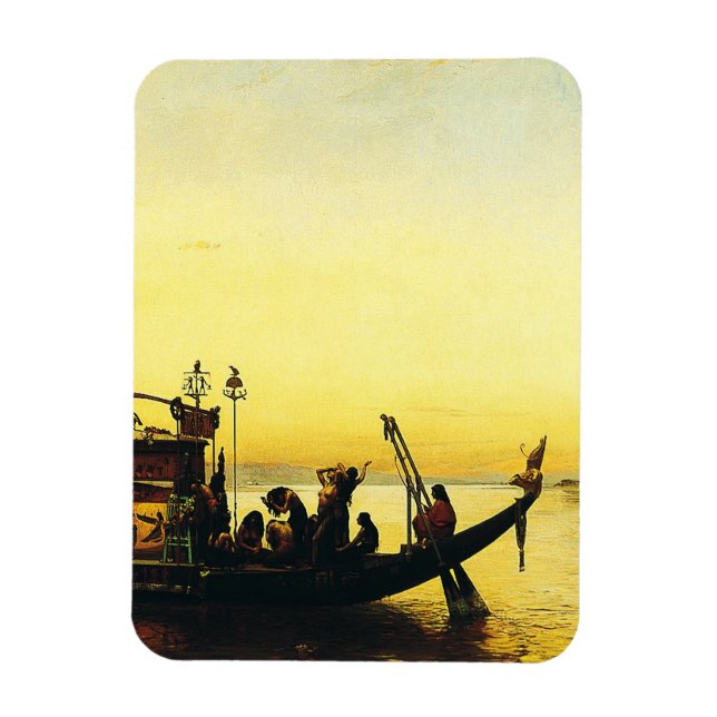 Beerdigung einer Mama am Nil durch Frederick Arthu Magnet (Vertikal)