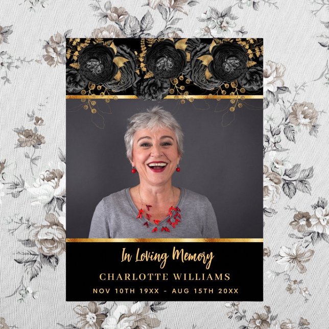 Beerdigung Foto-Gedenkveranstaltung Poster (Von Creator hochgeladen)