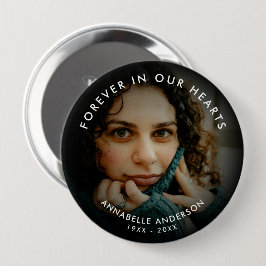 Beerdigung/Gedächtnisliebe Benutzerdefinierter Tex Button