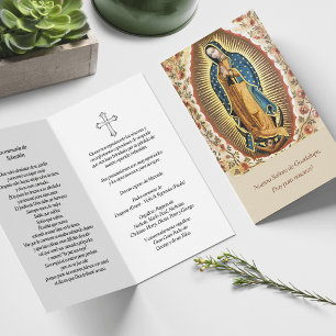 Beerdigung Guadalupe Spanisches Gebet Sympathiekar