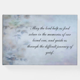 Beerdigung Guestbook Memorial Sentiments Gästebuch