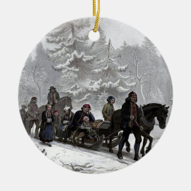 Beerdigung Keramikornament (Vorne)