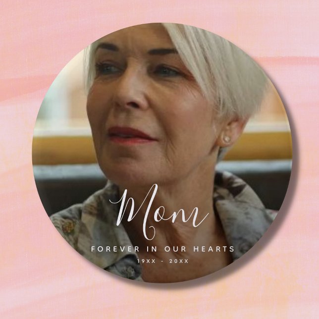 Beerdigung Personalisierter Gedenkfeier für kunden Button (Von Creator hochgeladen)